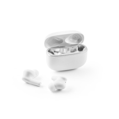 CAUBY. Wireless headphones in recycled ABS (100 rABS) with ANC and 10 hours of battery life